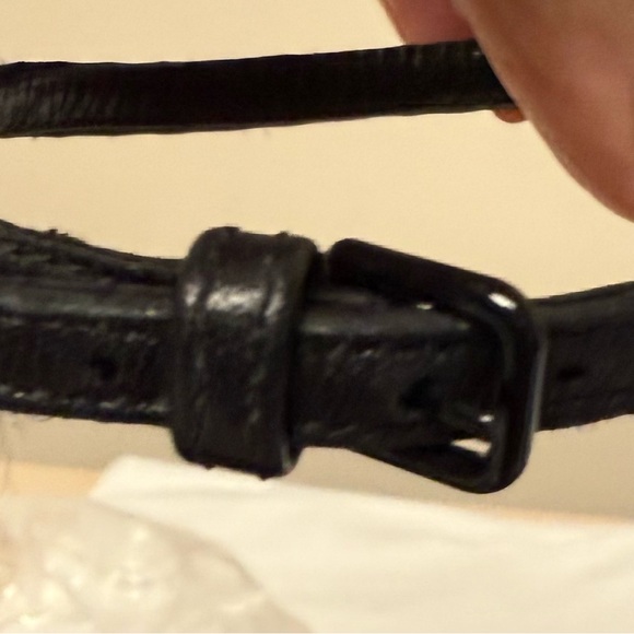 Saint Laurent Blue Satin Jodie Peep Toe Platform, EUC, Size 38 (8.) - Picture 9 of 16